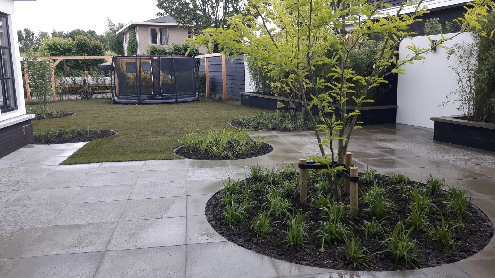 Aanleg tuin in Houten
