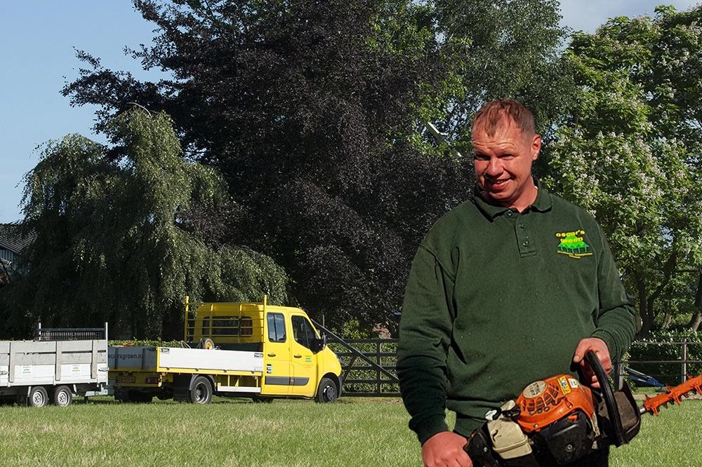 Maak kennis met … allround hovenier Marten Jonker