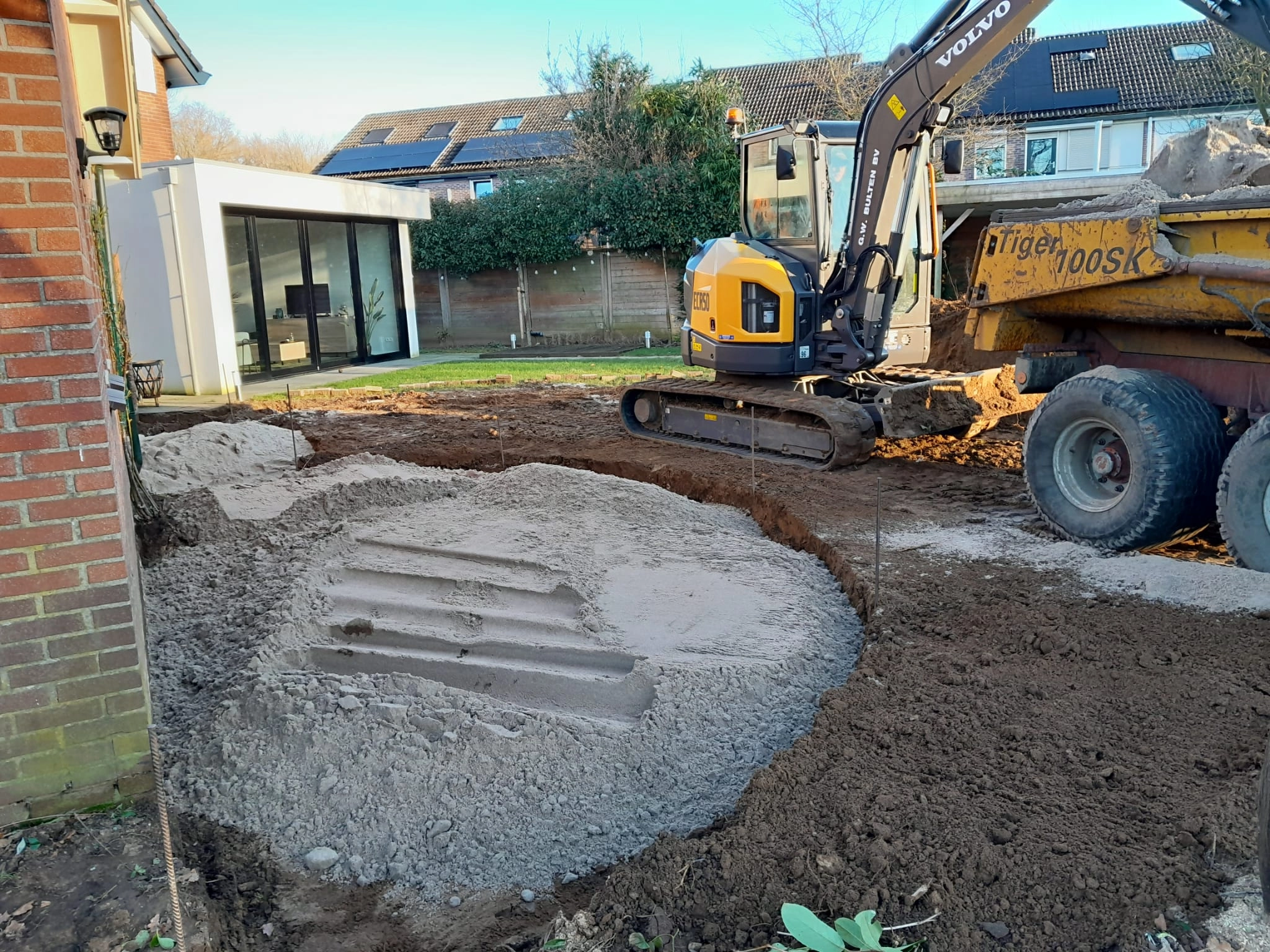 Een tuin met groen en leven in Doetinchem
